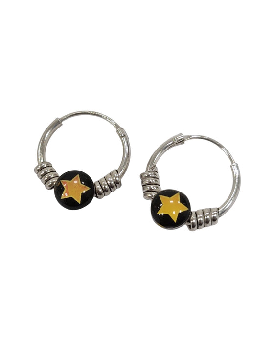 Aretes de plata