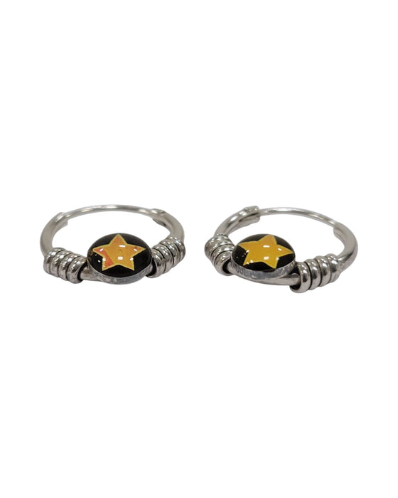 Aretes de plata