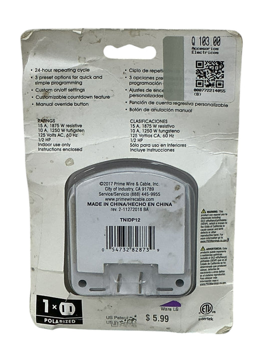 Temporizador digital (PRIME)