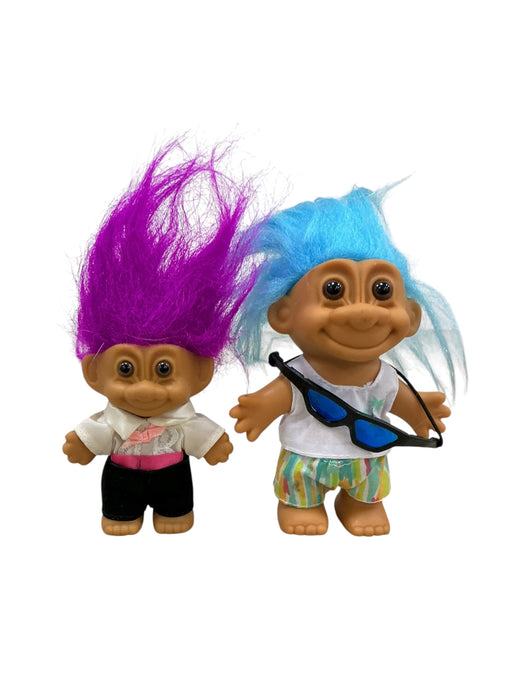 Set de 4 Muñecos Troll Clásicos (RUSS)