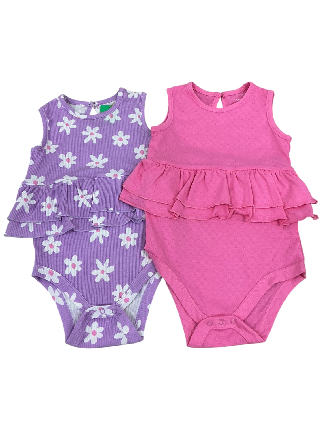 Dúo de enterizos para niña 18-24M (GEORGE BABY)