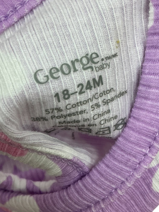 Dúo de enterizos para niña 18-24M (GEORGE BABY)