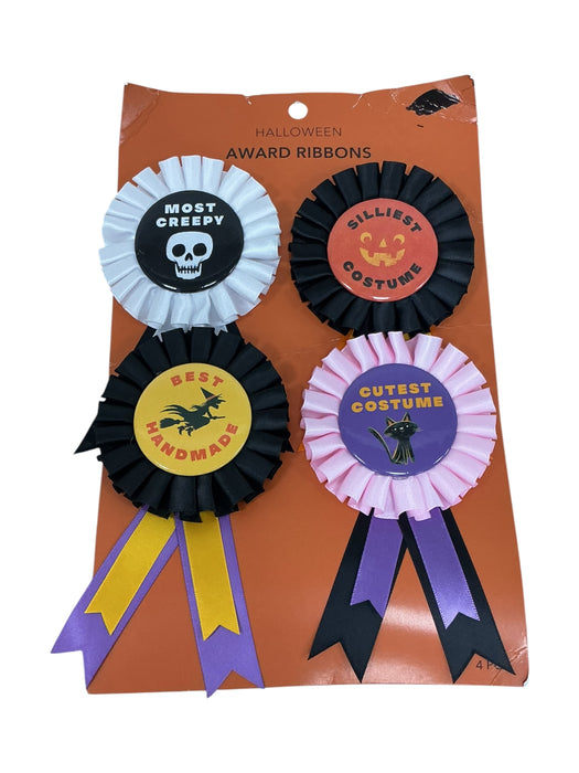 Set de escarapelas para premios de Halloween