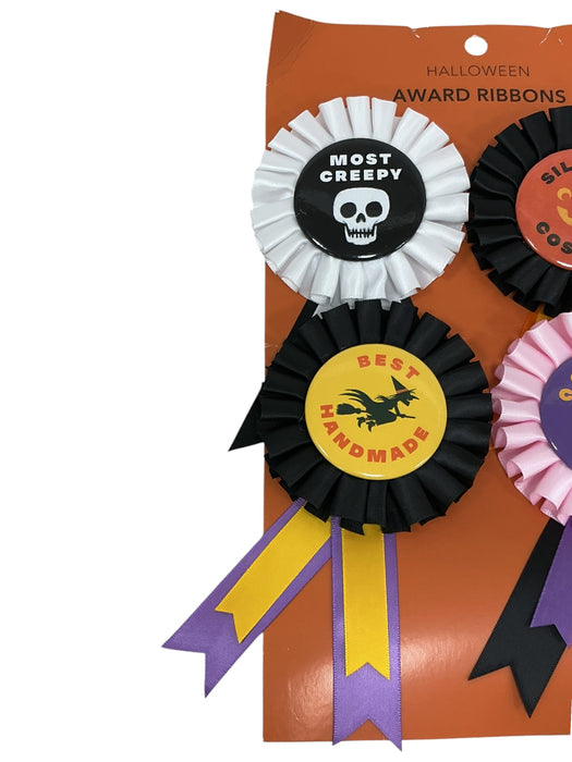Set de escarapelas para premios de Halloween
