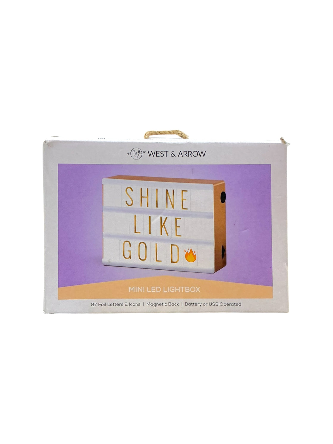 Caja de luz LED (WEST & ARROW)