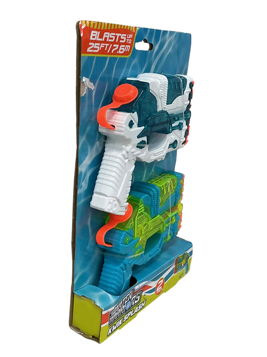 Dúo de Pistolas de Agua (WATER WARRIORS)