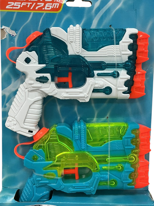 Dúo de Pistolas de Agua (WATER WARRIORS)