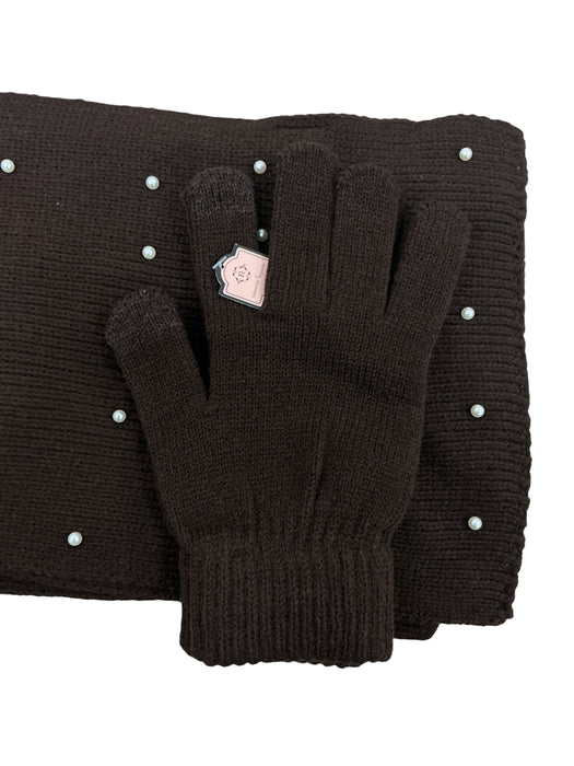 Bufanda y guantes