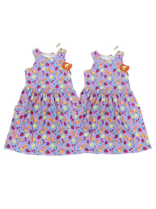 Dúo de vestidos para niña XXL (WONDER NATION)