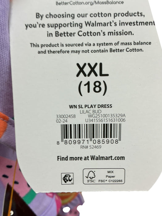 Dúo de vestidos para niña XXL (WONDER NATION)