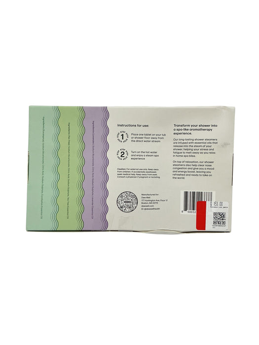 Set de tabletas para ducha (DEW.WELL)