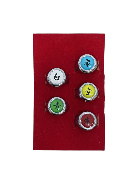 Set de anillos Akatsuki