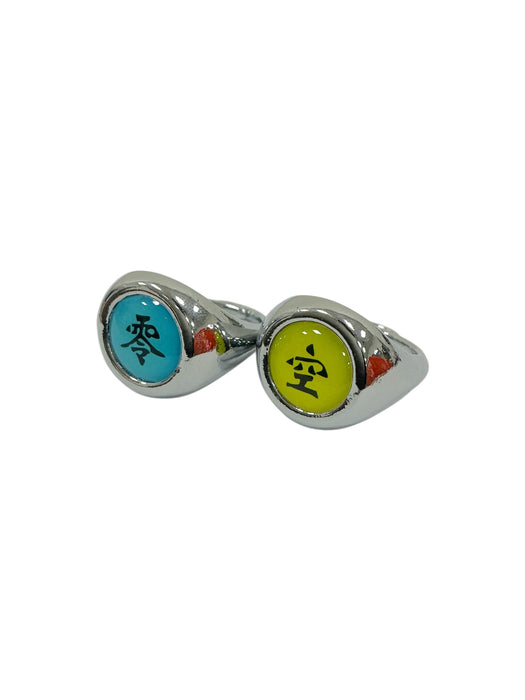 Set de anillos Akatsuki