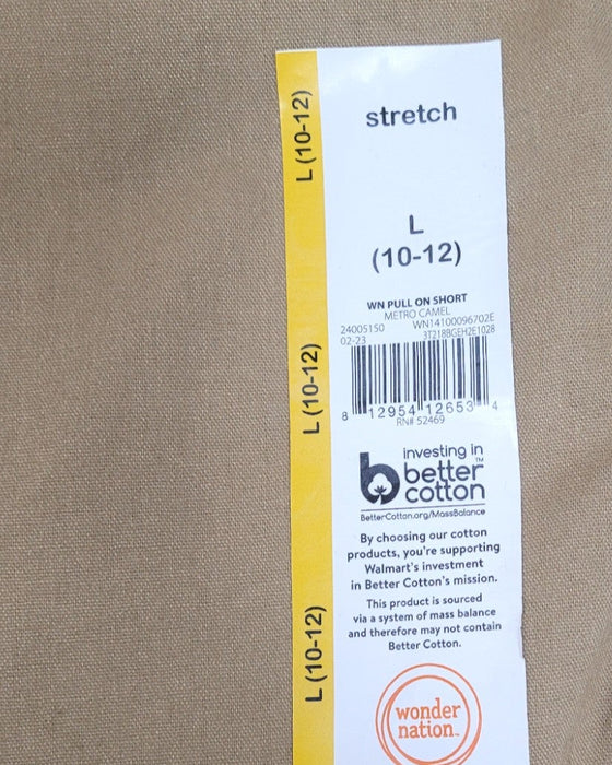 Dúo de pantalonetas para niñ@ 10-12 (WONDER NATION)