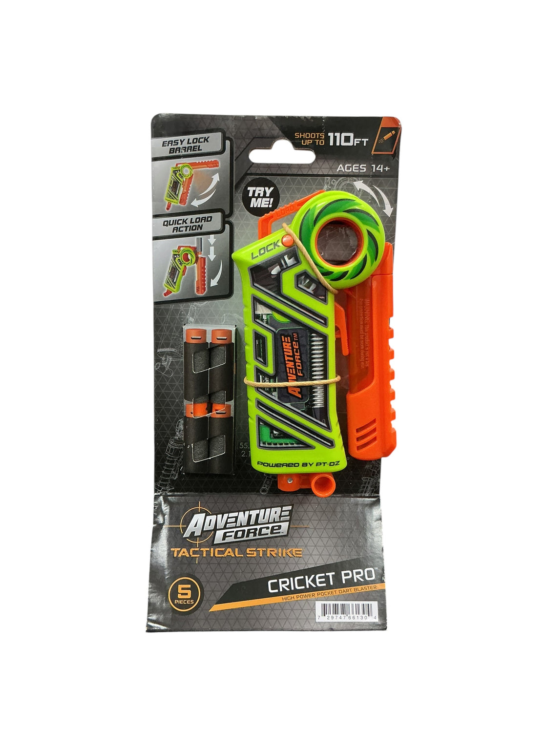 Pistola lanza dardos (ADVENTURE FORCE)