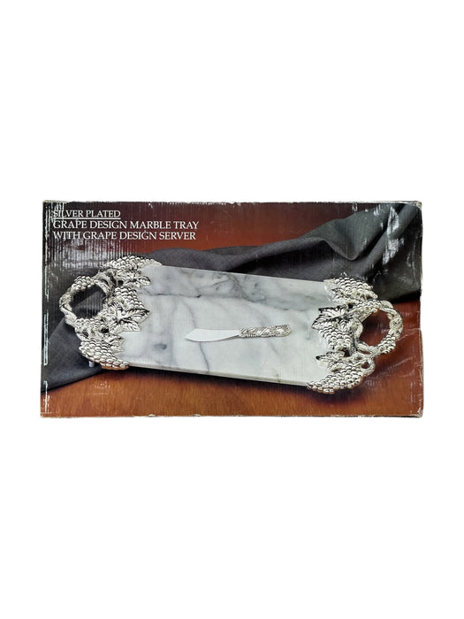 Bandeja de mármol (PAUL REVERE SILVERMITHS)