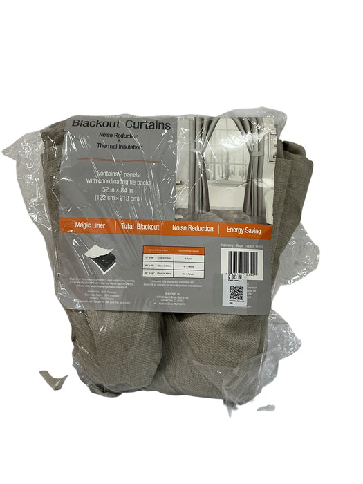 Dúo de cortinas (SILK HOME)