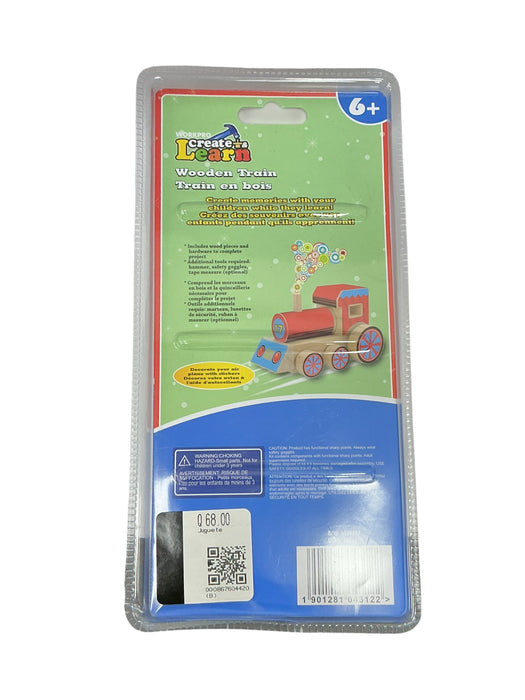 Tren de madera WORKPRO en empaque