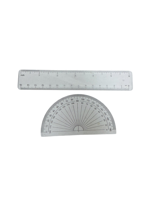 Juego de geometría con estuche