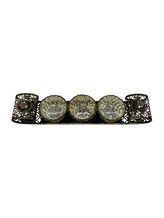 Set de portavelas de 4 piezas (SOPHIA HAN)