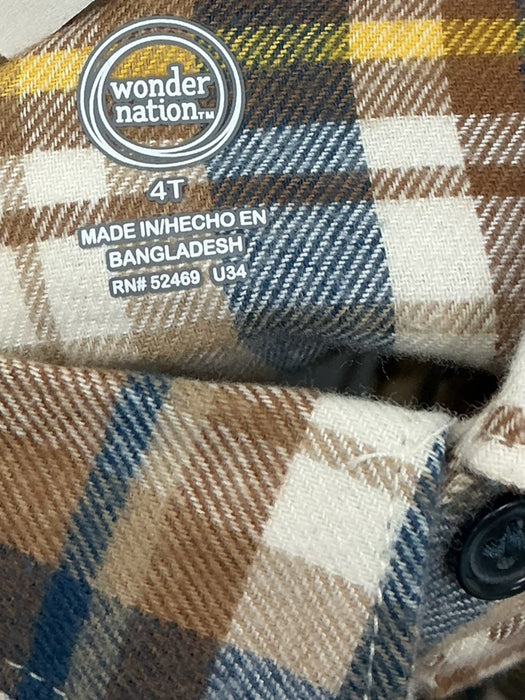 Duo de camisas para niñ@ 4T (WONDER NATION)