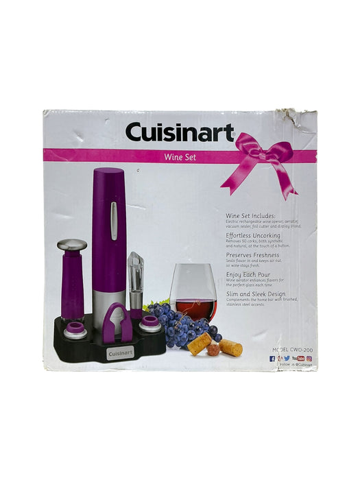 Set Eléctrico para Vino (CUISINART)