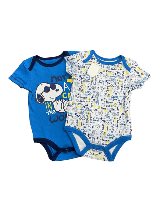Duo de bodys para bebé 6M (PEANUTS)