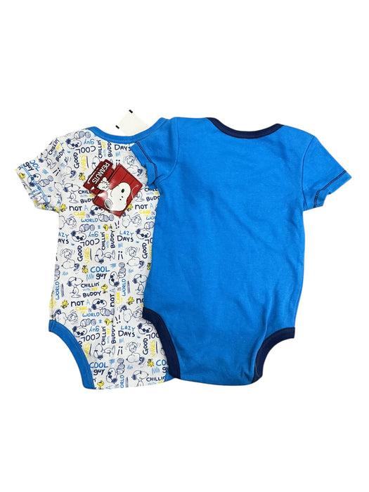 Duo de bodys para bebé 6M (PEANUTS)