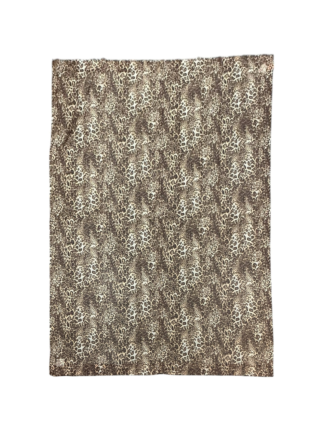 Cortina con estampado de leopardo