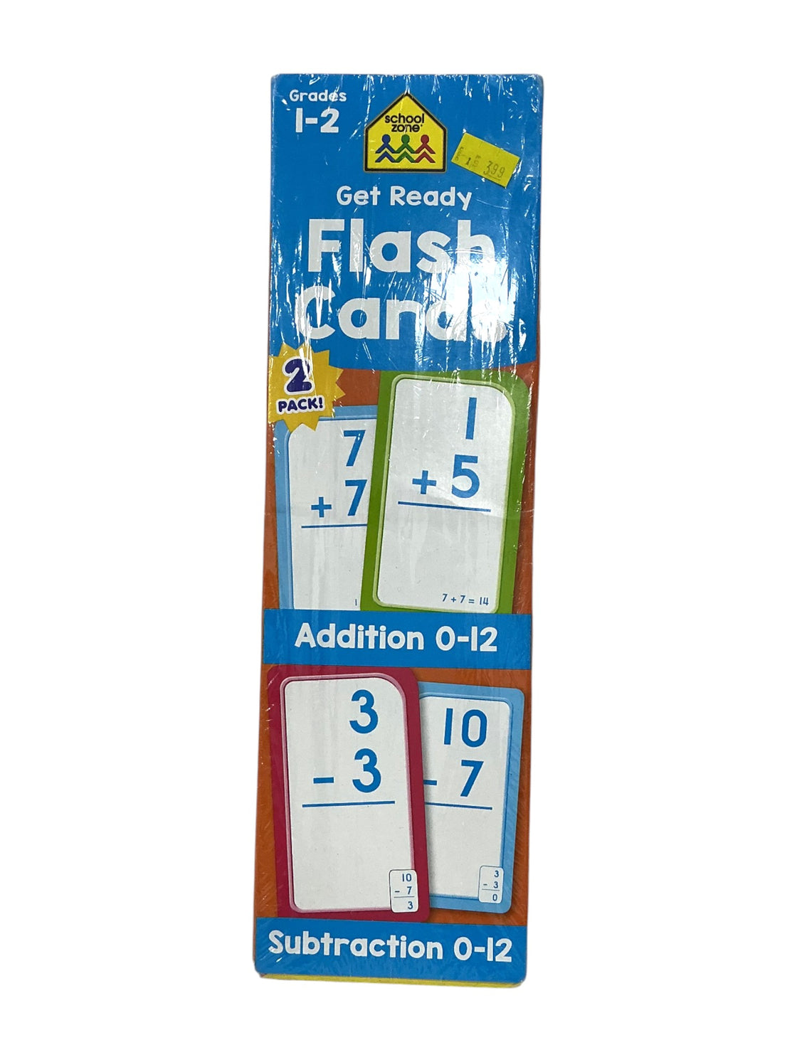 Tarjetas de suma y resta (SCCHOOL ZONE)