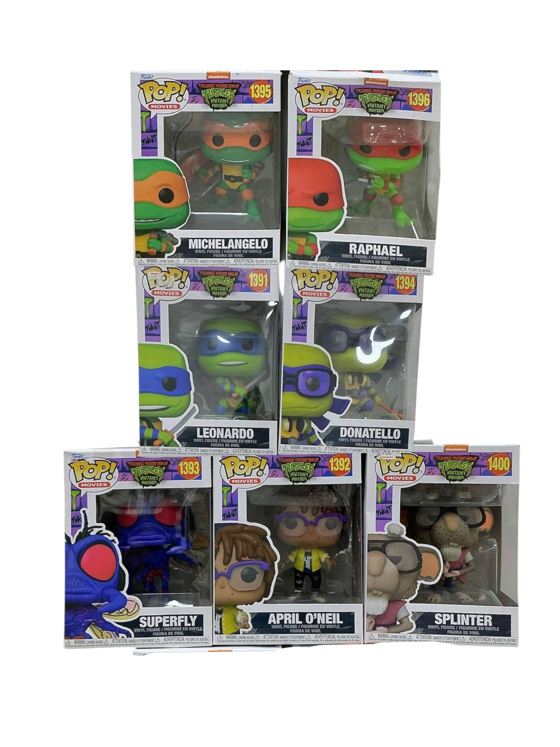 Set de figuras Tortugas Ninja (FUNKO)