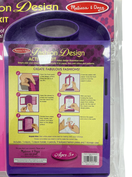 Kit de diseño de moda (MELISSA & DOUG)