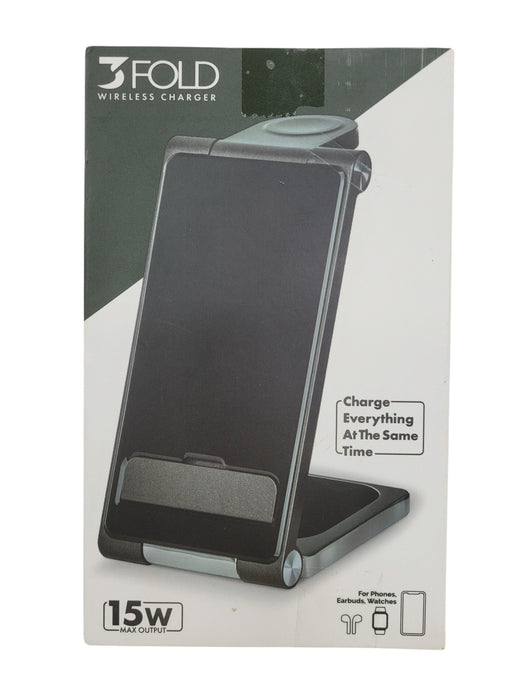 Cargador inalámbrico plegable 3 en 1
