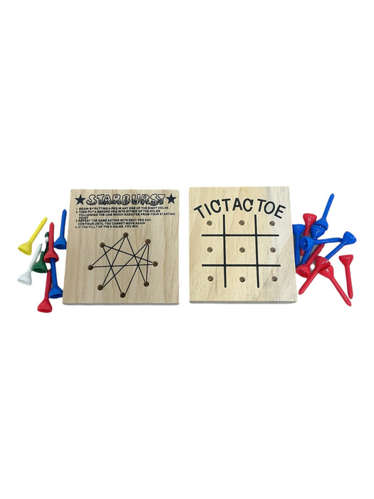 Set de juegos de ingenio de madera
