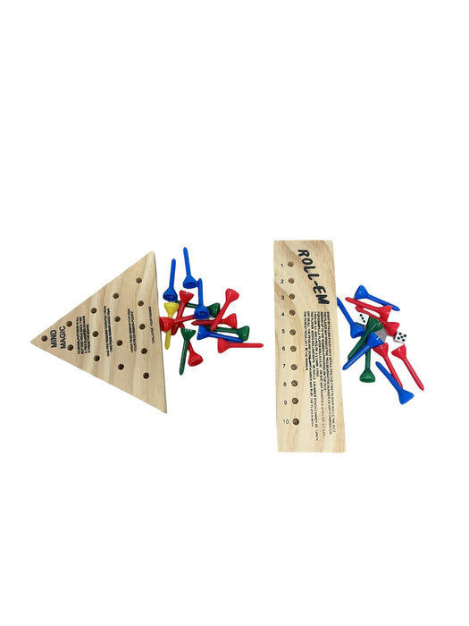 Set de juegos de ingenio de madera