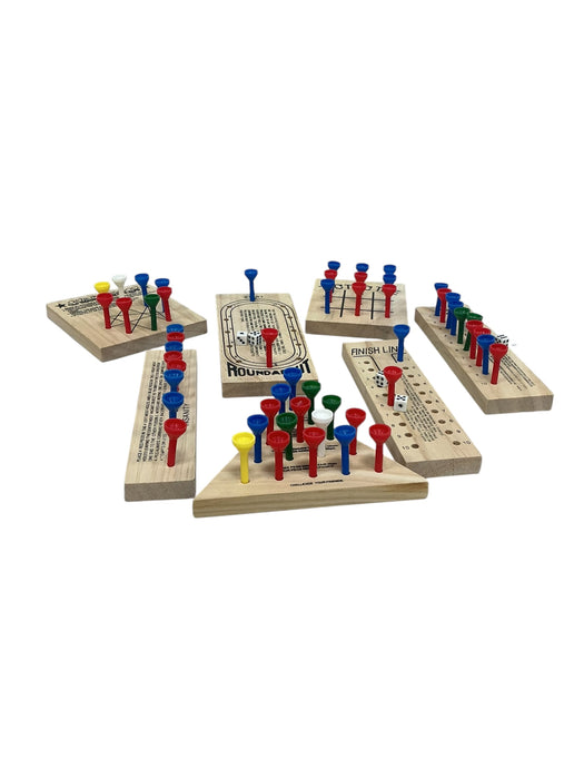 Set de juegos de ingenio de madera