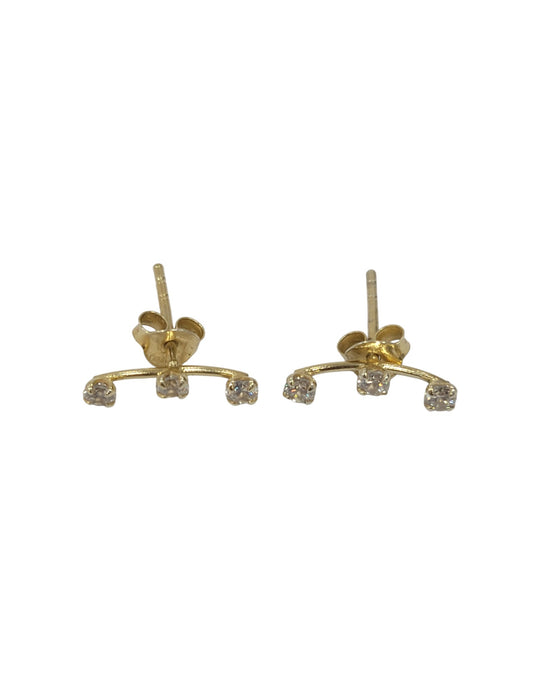 Aretes de plata (925)