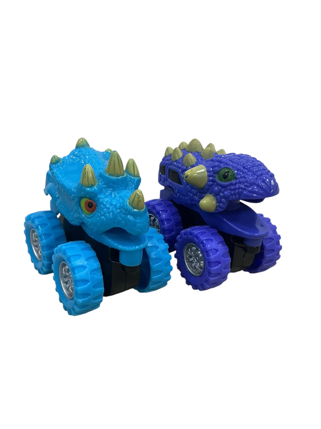 Dúo de carros de dinosaurio