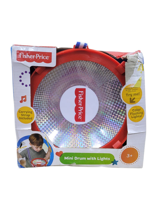 Mini tambor FISHER-PRICE con luces, vista frontal