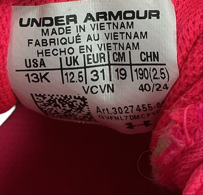 Tenis para niña 13K (UNDER ARMOUR)