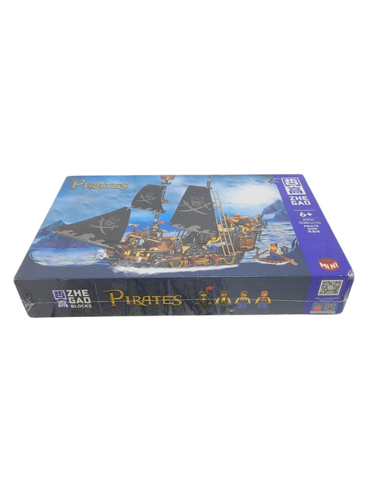 Barco pirata de bloques (ZHE GAO)