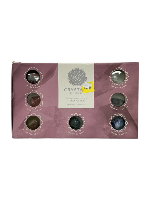 Set de Cristales Naturales para los Chakras (WOOLZIES)