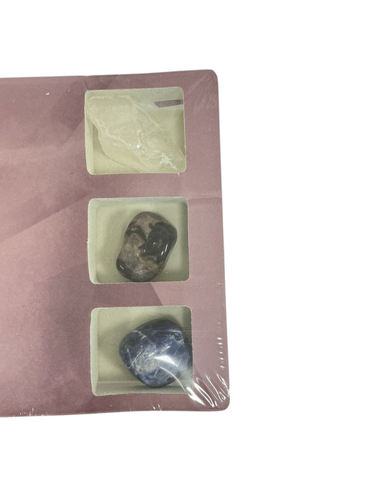 Set de Cristales Naturales para los Chakras (WOOLZIES)