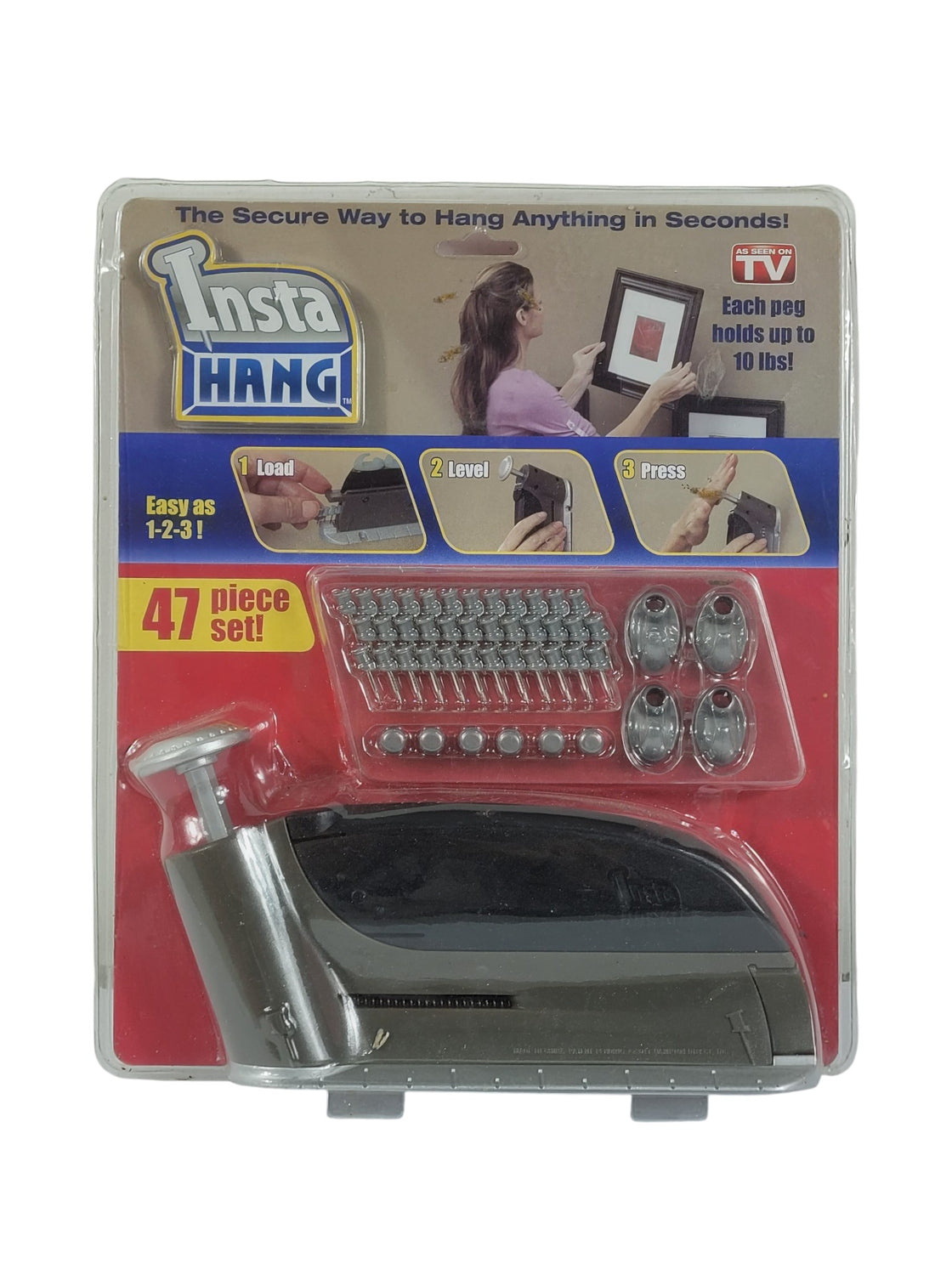 Kit de ganchos para colgar cuadros (INSTA HANG)