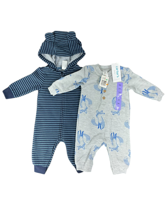 Dúo de pijamas para bebé 3M (CARTER'S)