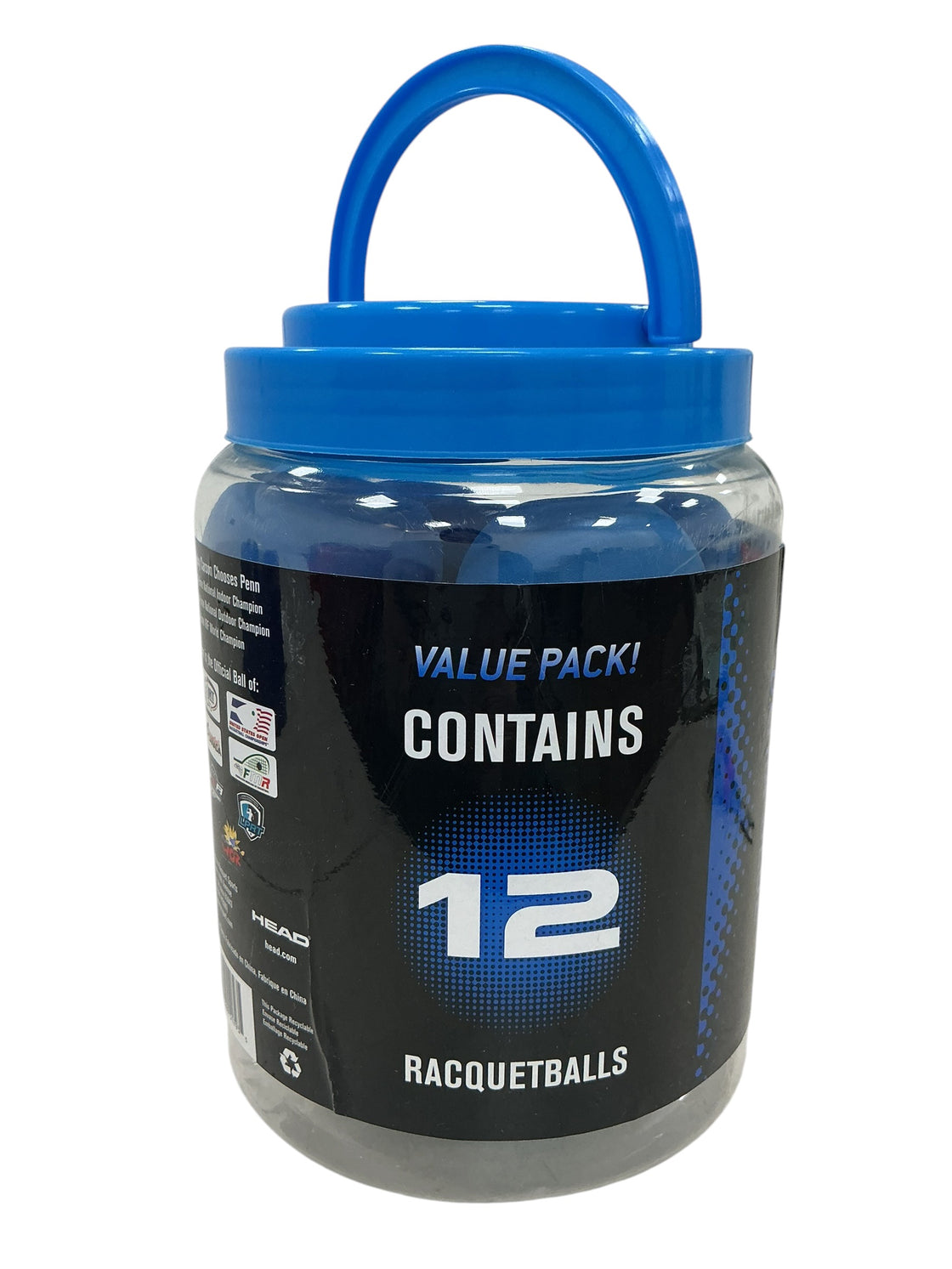 Set Pelotas de Racquetball (HEAD)