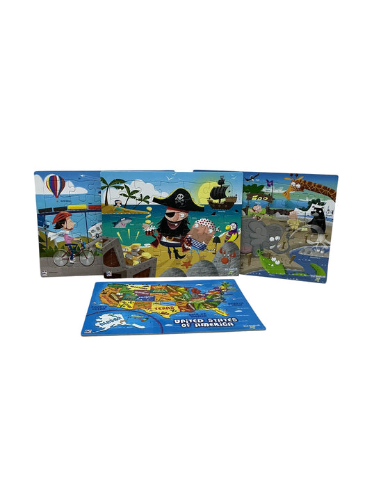 Rompecabezas Set x4 (PLAY MONSTER)