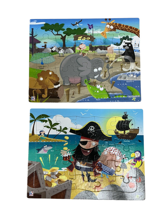 Rompecabezas Set x4 (PLAY MONSTER)