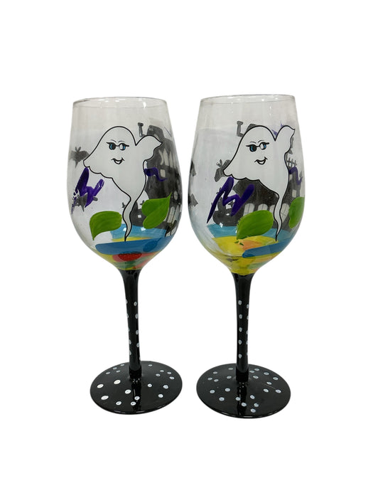 Dúo de copas de vino