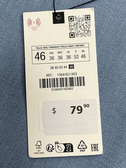 Pantalón 36 (ZARA)